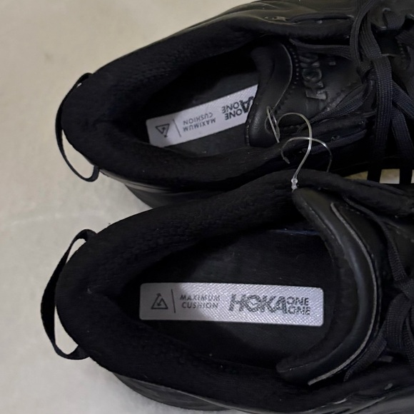Hoka One One Bondi Maximum Cushion Men's Black Sneakers Shoes Sz 10.5 - Picture 8 of 9